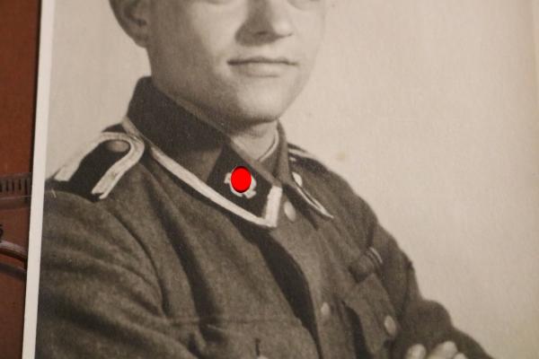 Portrait eines SS-Mann Totenkopf Division 1943 München